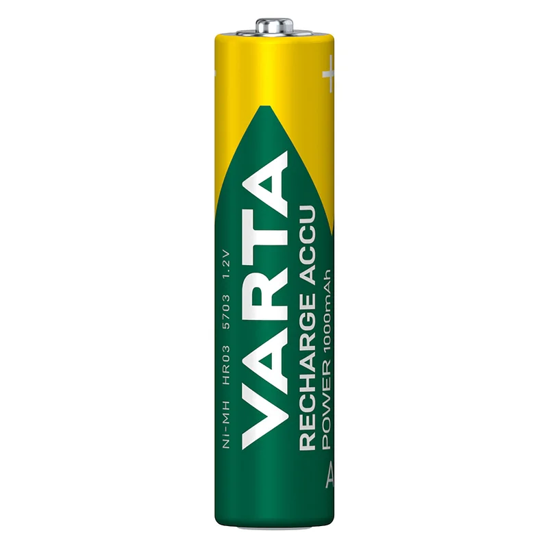 Akku AAA 1.2V (HR03) *Varta* Recharge Accu - 2er-Pack