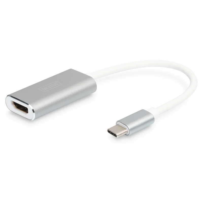 DIGITUS Adapter USB3.0/C -> HDMI 4K silb./weiß AG9310