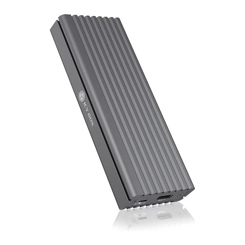 ICY BOX IB-1817M-C31 Externes USB-C 3.1 Gehäuse für M.2 NVMe SSD Aluminium