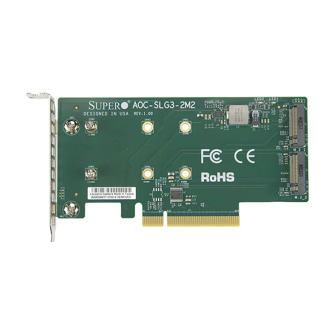 SuperMicro AOC-SLG3-2M2