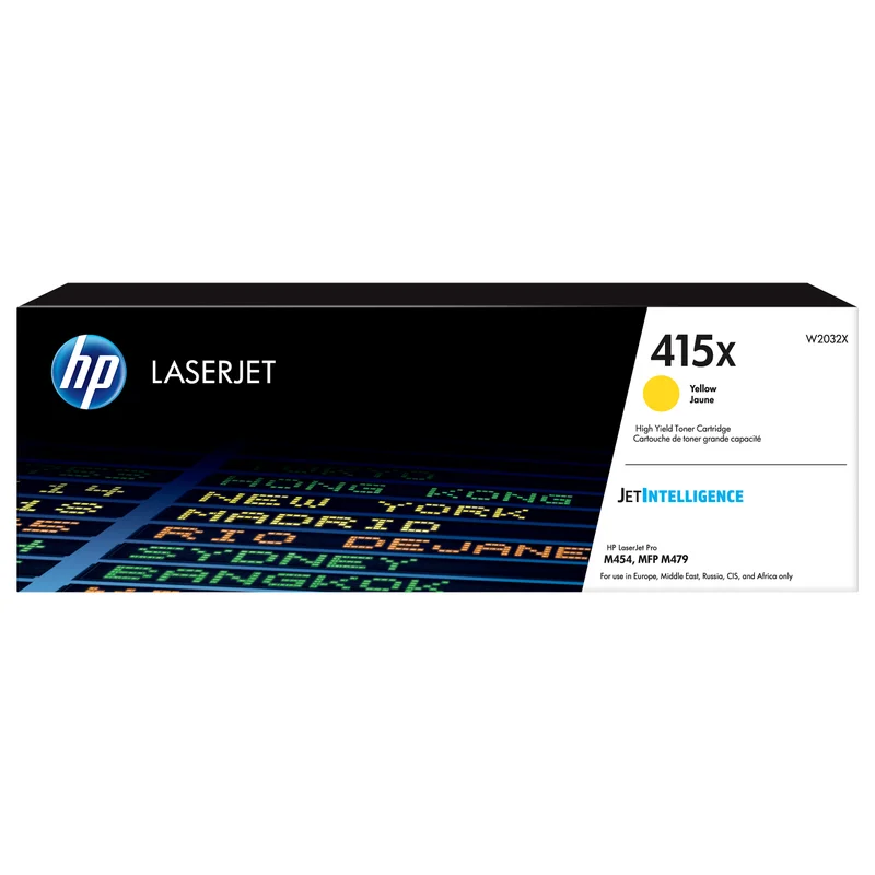 HP Toner 415X W2032X Gelb bis zu 6.000 Seiten