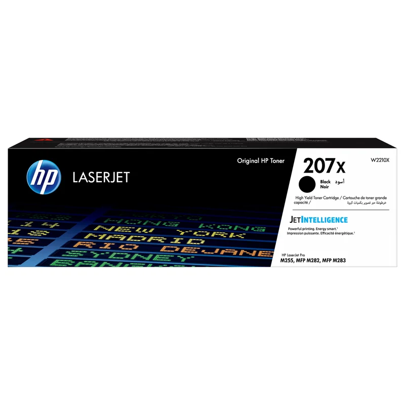 HP Toner 207X W2210X Schwarz bis zu 3.150 Seiten