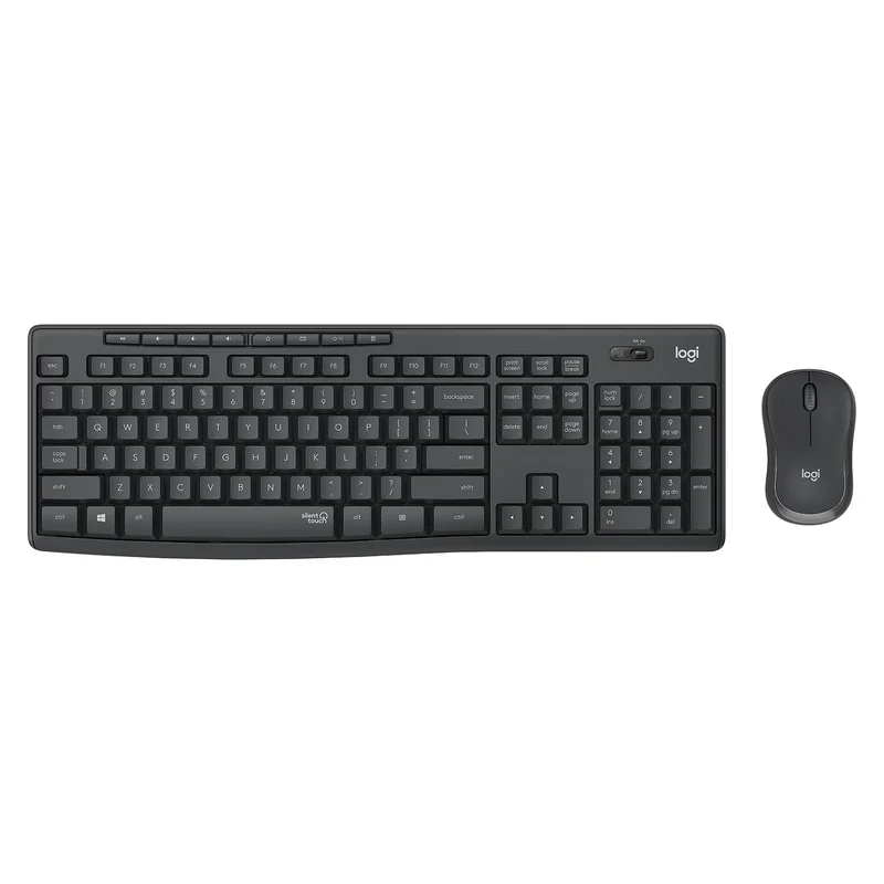 Logitech MK295 Silent Wireless Combo Black QWERTZ DE