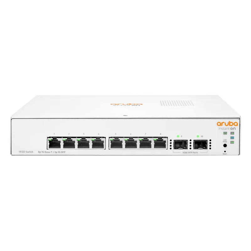 8+2P HP Enterprise Instant On 1930 M RM 2SFP