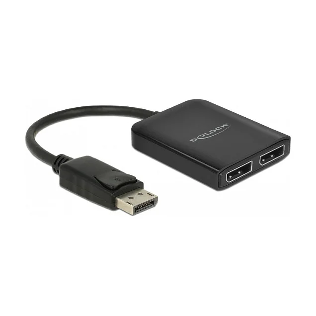 DisplayPort 1.4 Splitter 1 x DisplayPort zu 2 x DisplayPort MST