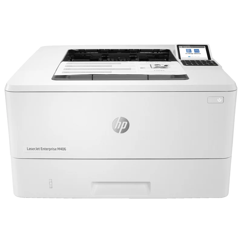 HP LaserJet Enterprise M406DN S/W-Laserdrucker 38 S./Min. A4 LAN Duplex