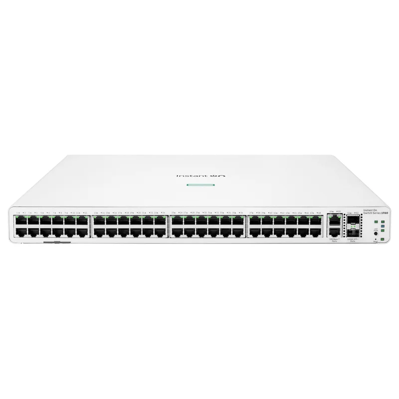 48+4P HP Enterprise Aruba Instant On 1960 RM 48G 2SFP+ 2XGT Switch