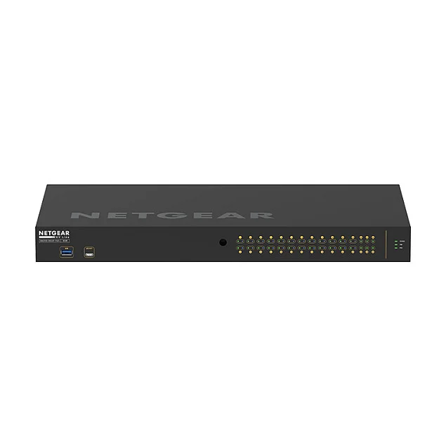 24+4P Netgear AV Line M4250-26G4F PoE+ M RM