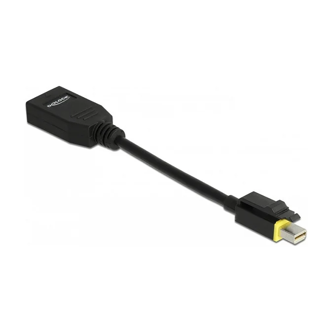 Mini DisplayPort 1.4 zu DisplayPort Adapter mit Einrastfunktion 8K 60 Hz
