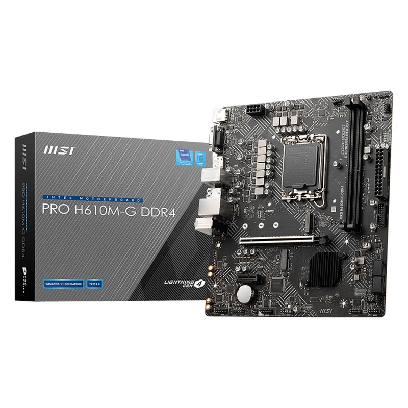 1700 MSI PRO H610M-G DDR4
