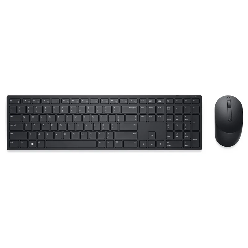 Dell Pro KM5221W - Tastatur-und-Maus-Set - kabellos Black QWERTZ DE