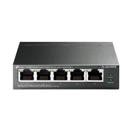 5P TP-LINK TL-SG105PE PoE+