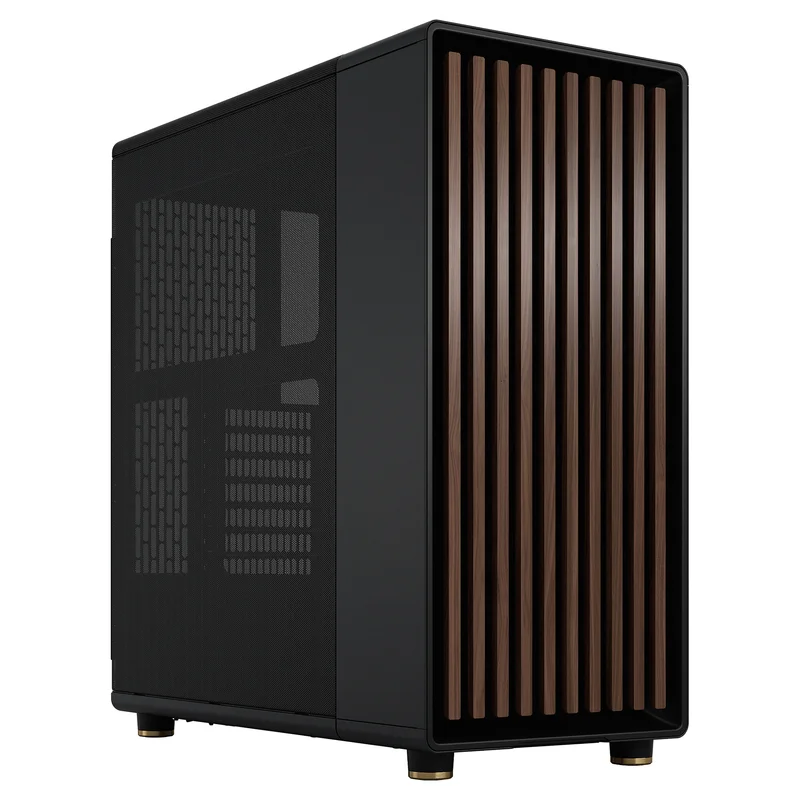 Midi Fractal Design North Charcoal Black Mesh Window