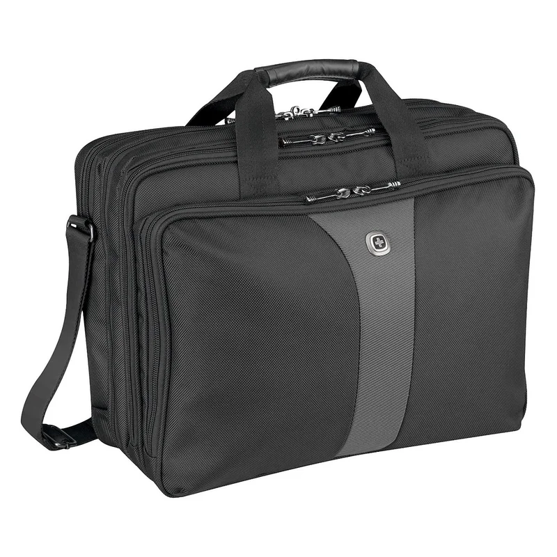 Wenger Legacy 17 - Notebook Tasche - 43 cm (17") - Grau, schwarz (600655)