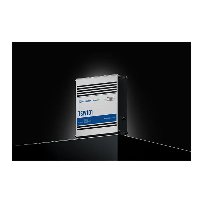 5P Teltonika TSW101 Industrial GSwitch 4x PoE+ (60W)