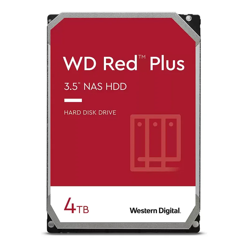 4TB WD WD40EFPX Red Plus 5400RPM 256MB