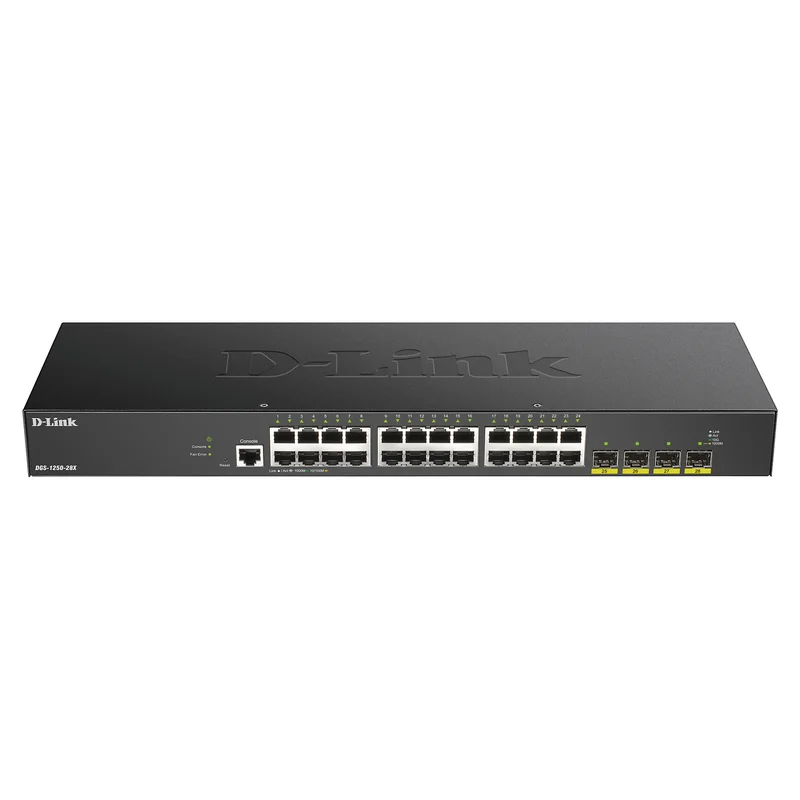 24+4P D-Link DGS-1250-28X 4x SFP+ M RM
