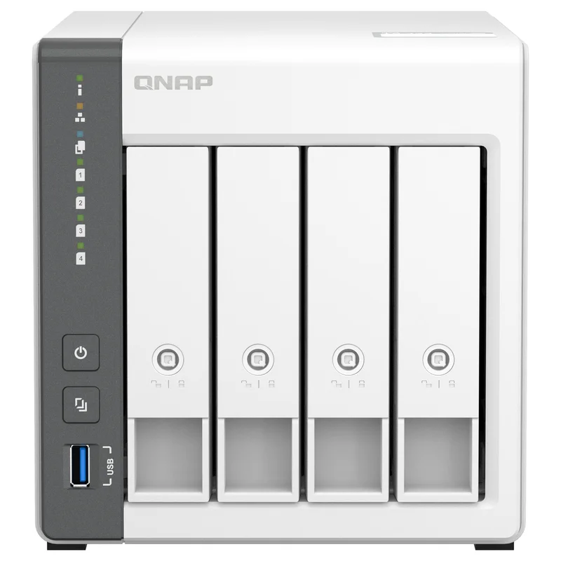 QNAP TS-433 NAS-Server 4Schächte ARM A55 2GHz SATA 6Gb/s