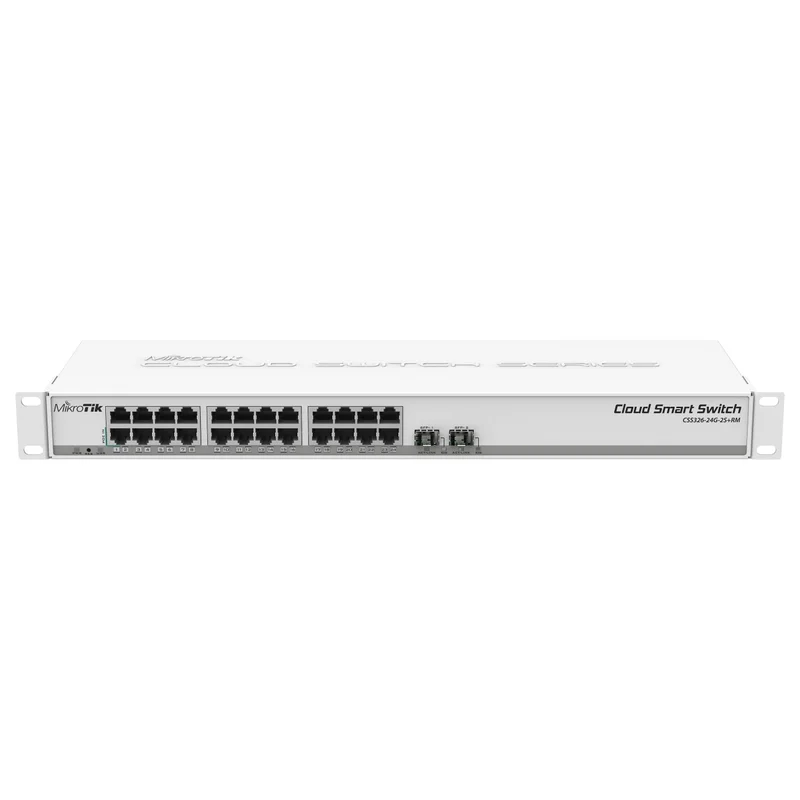 24+2P MikroTik CSS326-24G-2S+RM SFP+ M RM