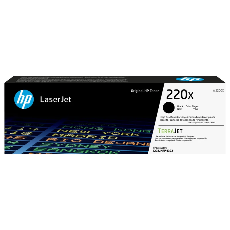HP Toner 220X W2200X Schwarz bis zu 7.500 Seiten