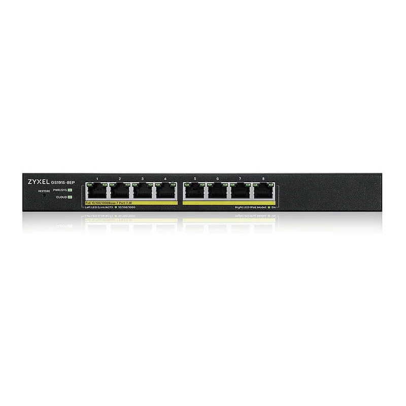 8P Zyxel GS1915-8EP POE M