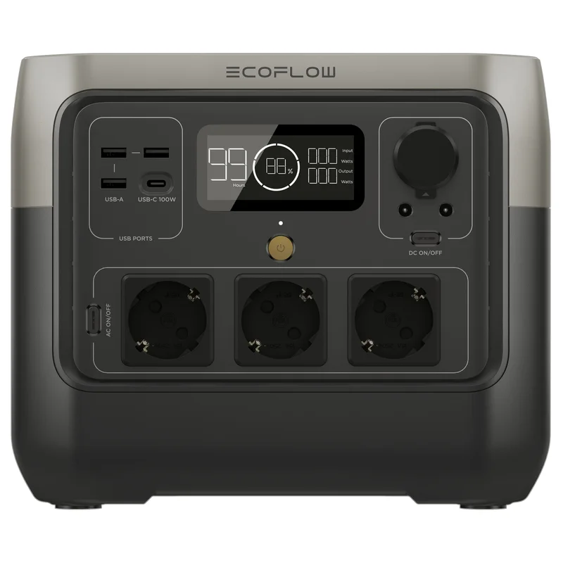 EcoFlow River 2 Pro 768Wh 800W Tragbare Powerstation