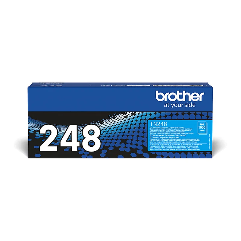 Brother Toner TN-248C Cyan bis zu 1.000 Seiten ISO/IEC 19798