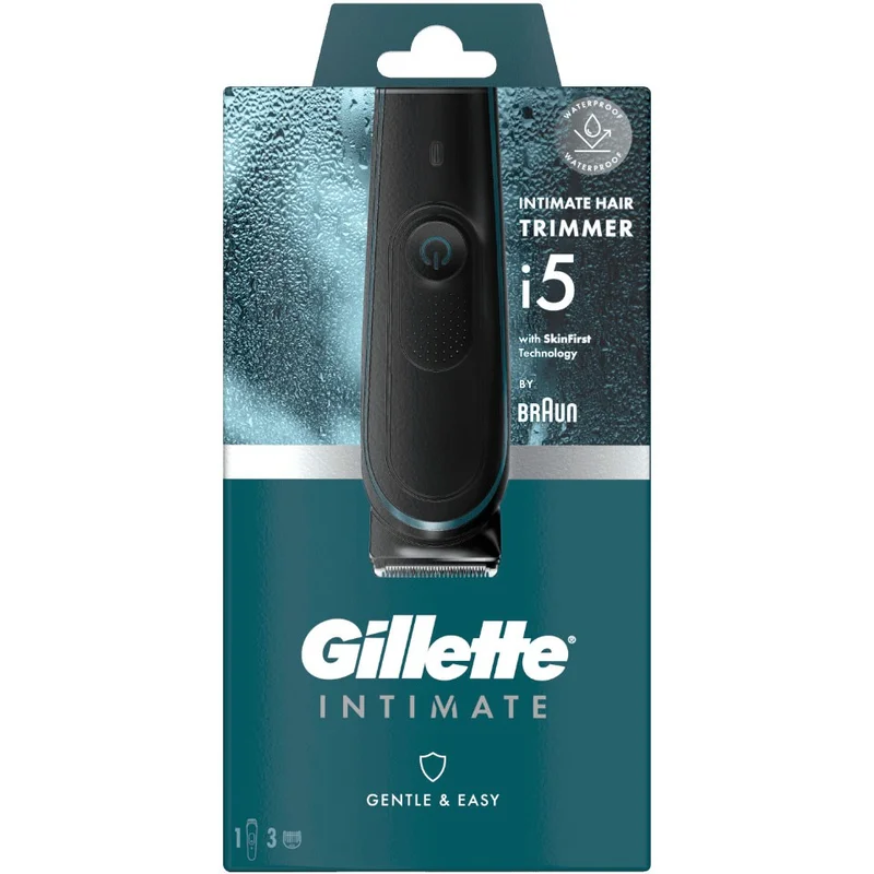 Braun Gilette Intimate Trimmer i5 black