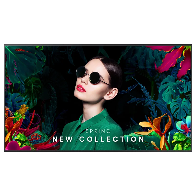 163cm/65" (3840x2160) Samsung LH65QMCEBGCXEN 16:9 IPS 4K UHD Digital Signage 24/7 8ms HDMI DP USB WIFI LAN BT