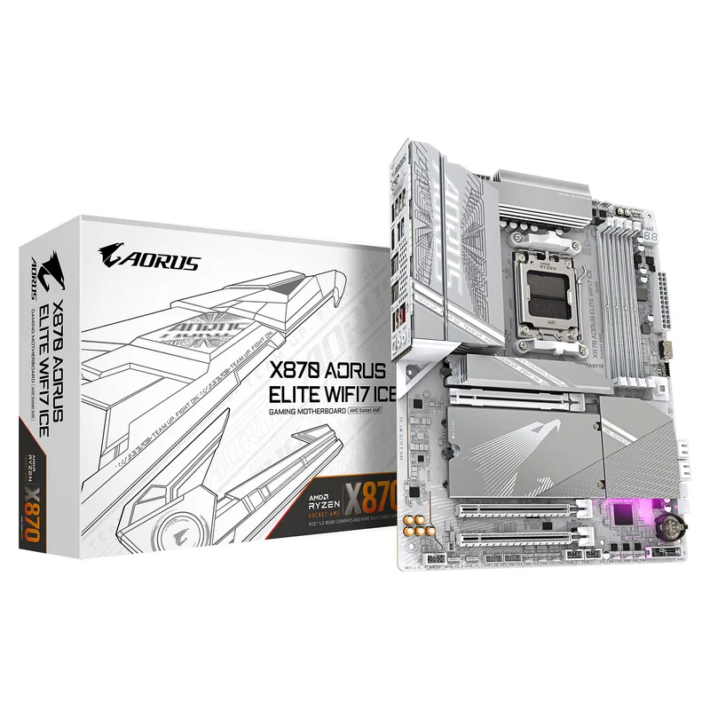 AM5 Gigabyte X870 AORUS ELITE WF7 ICE