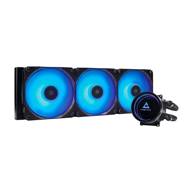 K Cooler Wasserkühlung Chieftec Iceberg 360 RGB multi Cooler | 1700 1200 1150 1151 1155 1156 1851 AM5/4/3+/2+/2