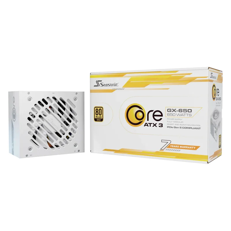 650W Seasonic Core GX-650-V2-WHITE Kabelmanagement