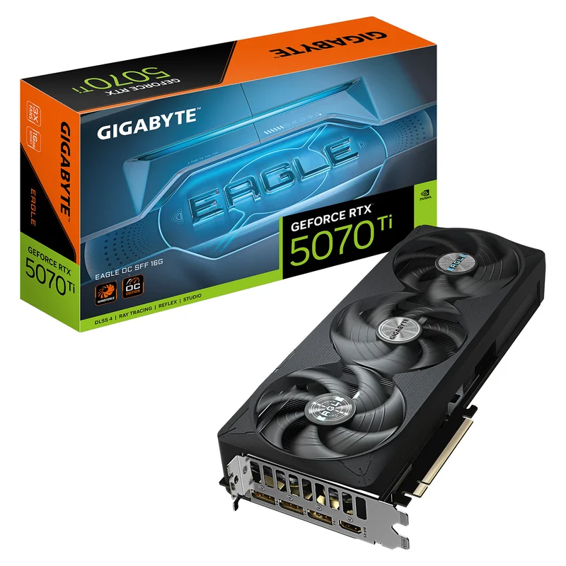 RTX 5070 Ti 16GB Gigabyte Eagle OC SFF GDDR7 3 Fan