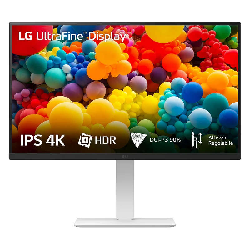 68,4cm/27" (3840x2160) LG UltraFine 27US550-W 16:9 4K UHD IPS 5ms 60Hz HDR10 2xHDMI DP Pivot White