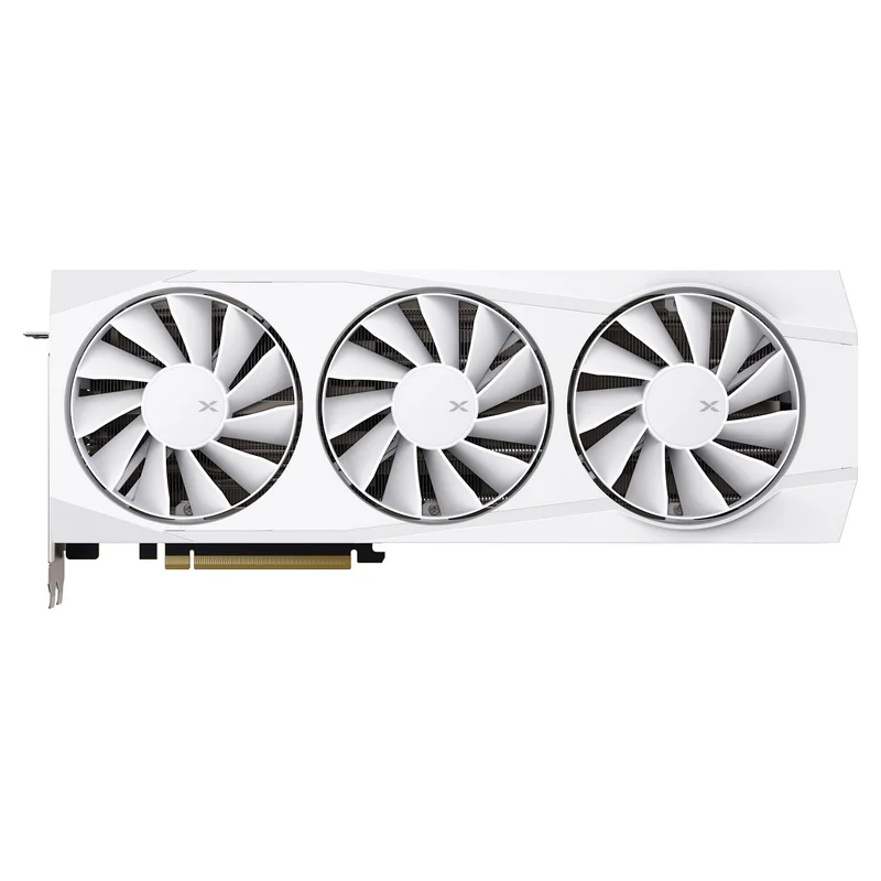 RX 9070 XT 16GB XFX Quicksilver Gaming GDDR6 3 Fan white