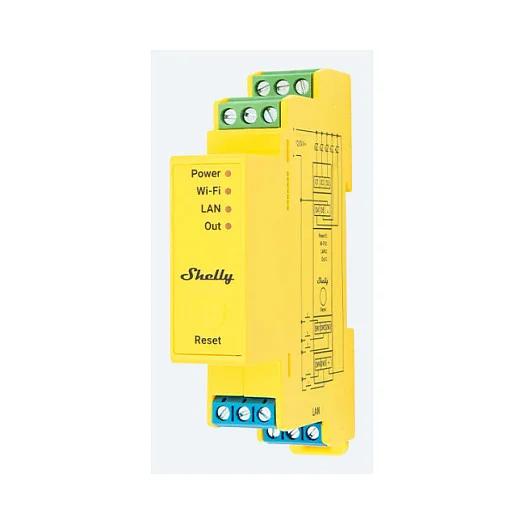Shelly Relais "Pro RGBWW PM" WLAN LED Lichtcontroller LAN BT