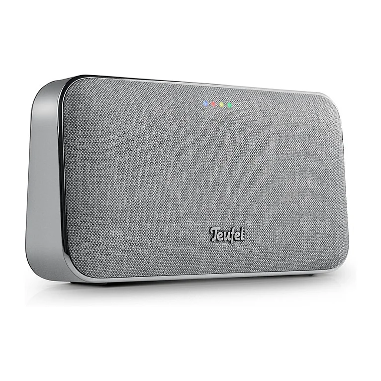 Teufel MOTIV GO VOICE Wi-Fi Bluetooth Speaker wireless silver white