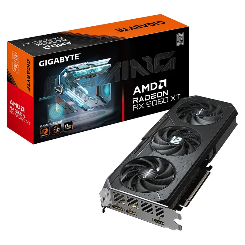 RX 9060 XT 8GB Gigabyte Gaming OC GDDR6