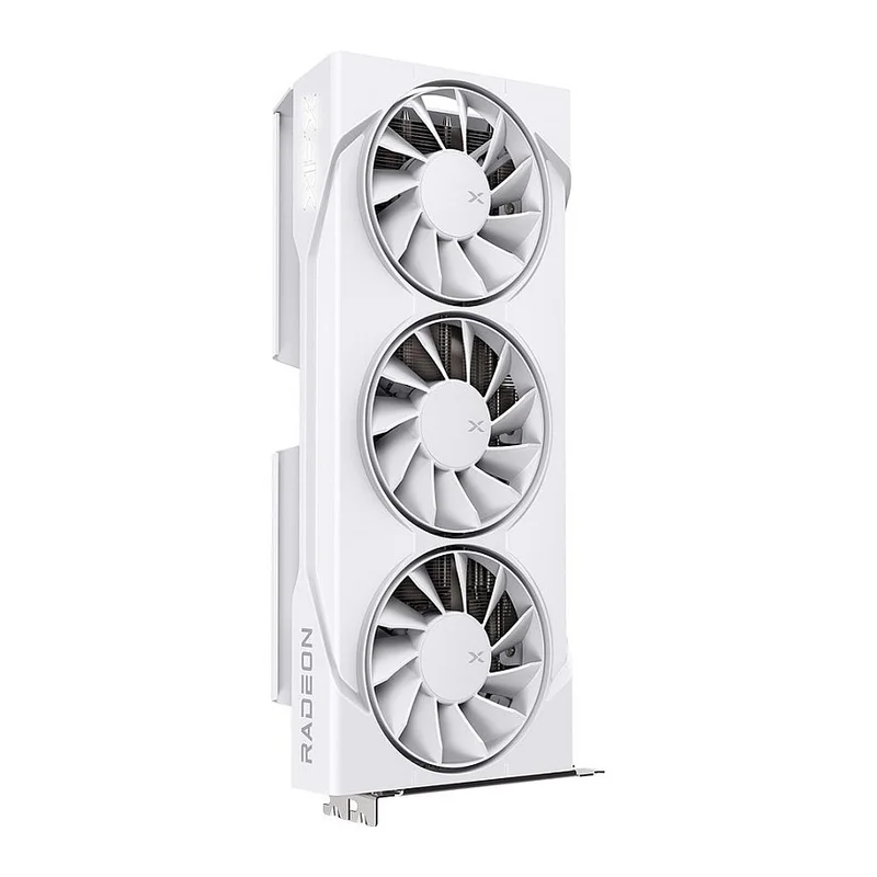 RX 9060 XT 16GB XFX Radeon SWIFT OC GDDR6 3 Fan white