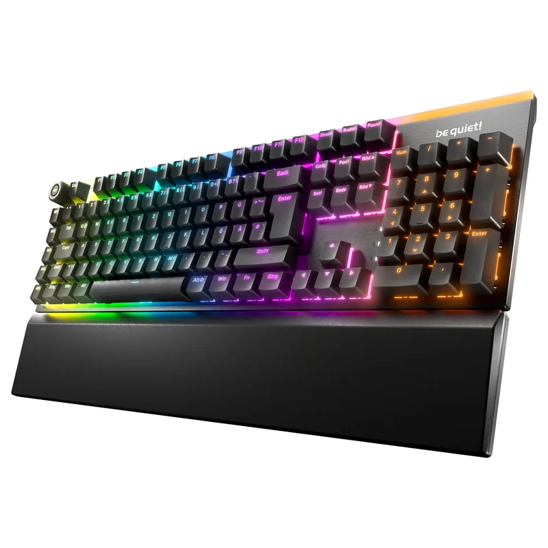 be quiet! Light Mount Silent Linear Gaming Tastatur USB DE RGB