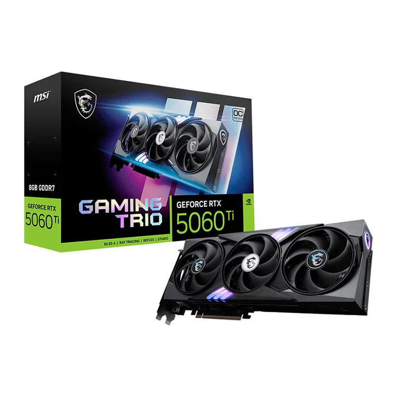 RTX 5060 Ti 8GB MSI Gaming Trio OC GDDR7