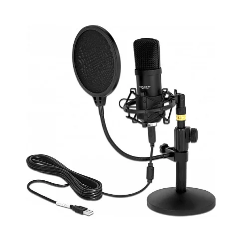 Professionelles USB Kondensator Mikrofon Set für Podcasting und Gaming