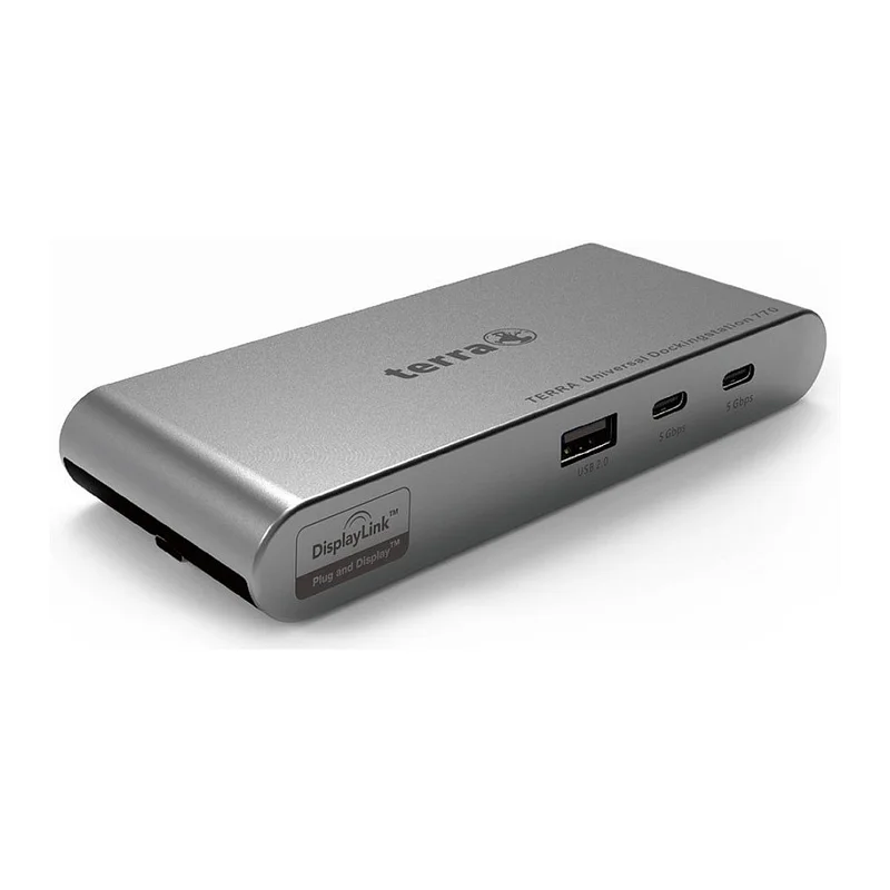 D Wortmann TERRA MOBILE Dockingstation 770 USB-C Dual Display Dockingstation mit Dual Display