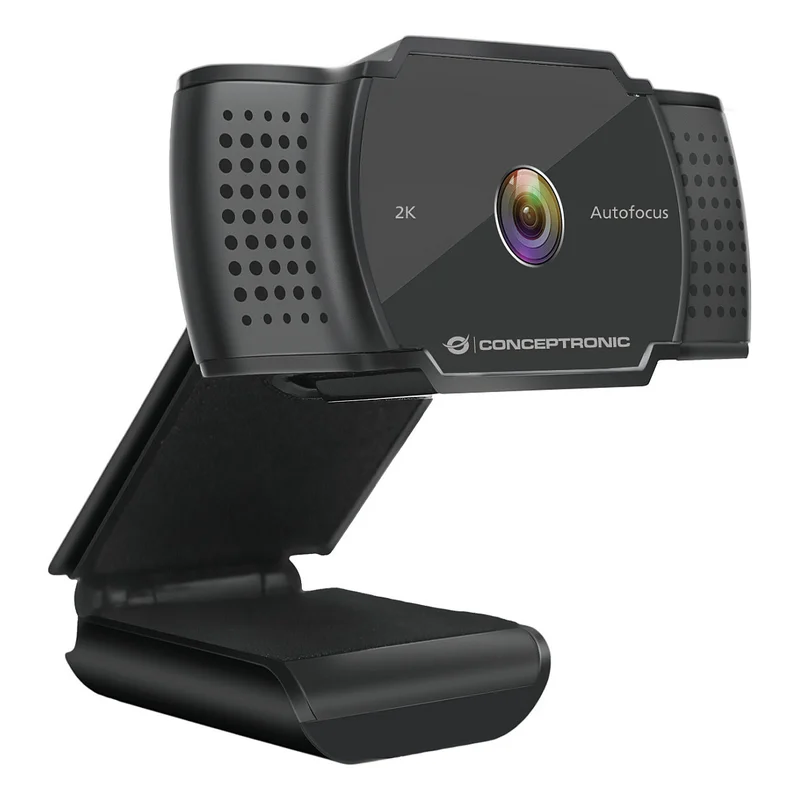CONCEPTRONIC Webcam USB-A2.0 72° 2K/30Hz SuperHD+Mikro sw