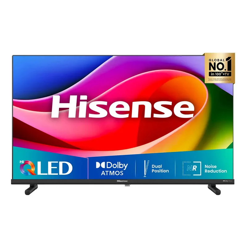 80,0cm/32" (1920x1080) Hisense 32A5NQ 16:9 QLED 60Hz HDMI USB WLAN Bluetooth HDR10 Speaker Black