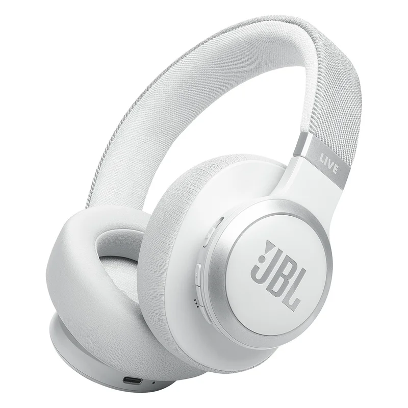 JBL LIVE 770 NC Wireless Bluetooth Over-Ear Kopfhörer white