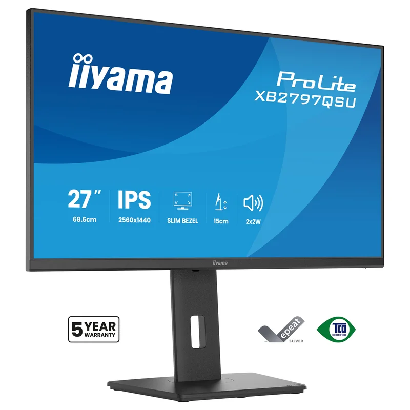 iiyama ProLite XB2797QSU-B1 Monitor 68,6 cm (27") mattschwarz