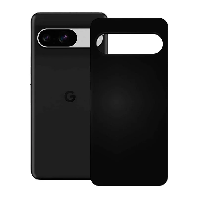 PEDEA Soft TPU Case fr Google Pixel 9 + 9 Pro, schwarz