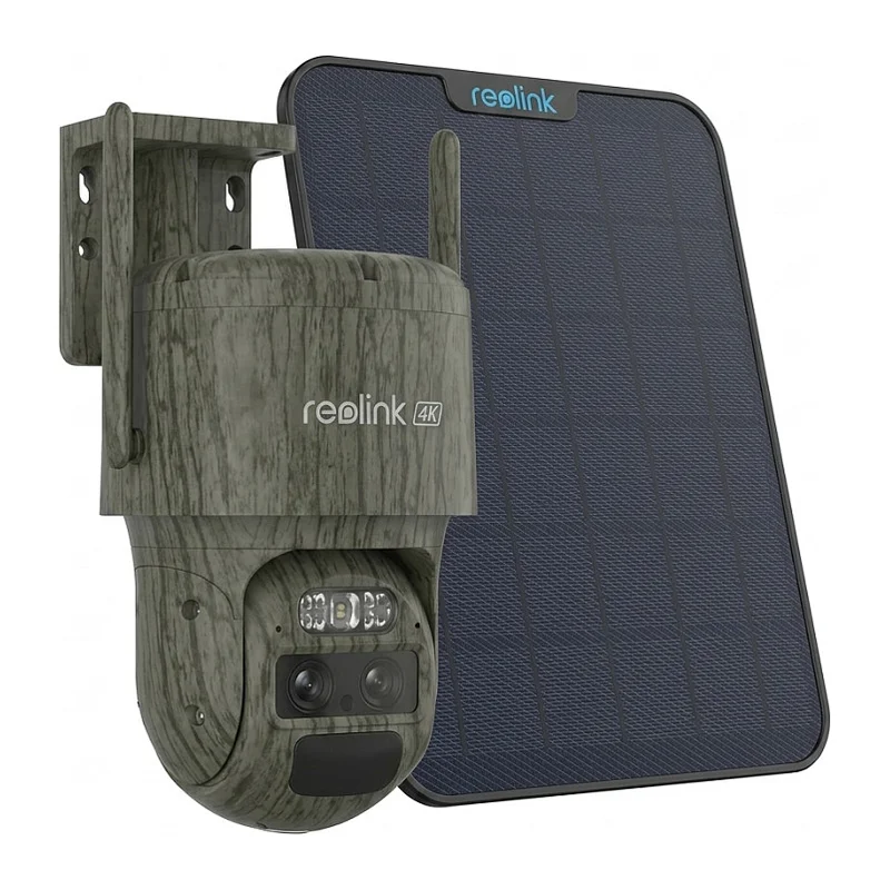 Reolink Trackmix Series G770 Überwachungskamera mit Solarpanel 8MP (3840x2160), Solar/Akkubetrieb, IP65-Wetterschutz, Dual-Sens-System