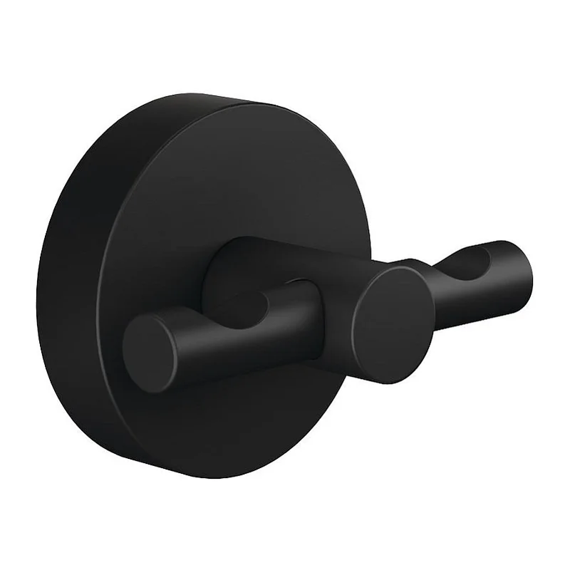 tesa Handtuchhaken MOON schwarz